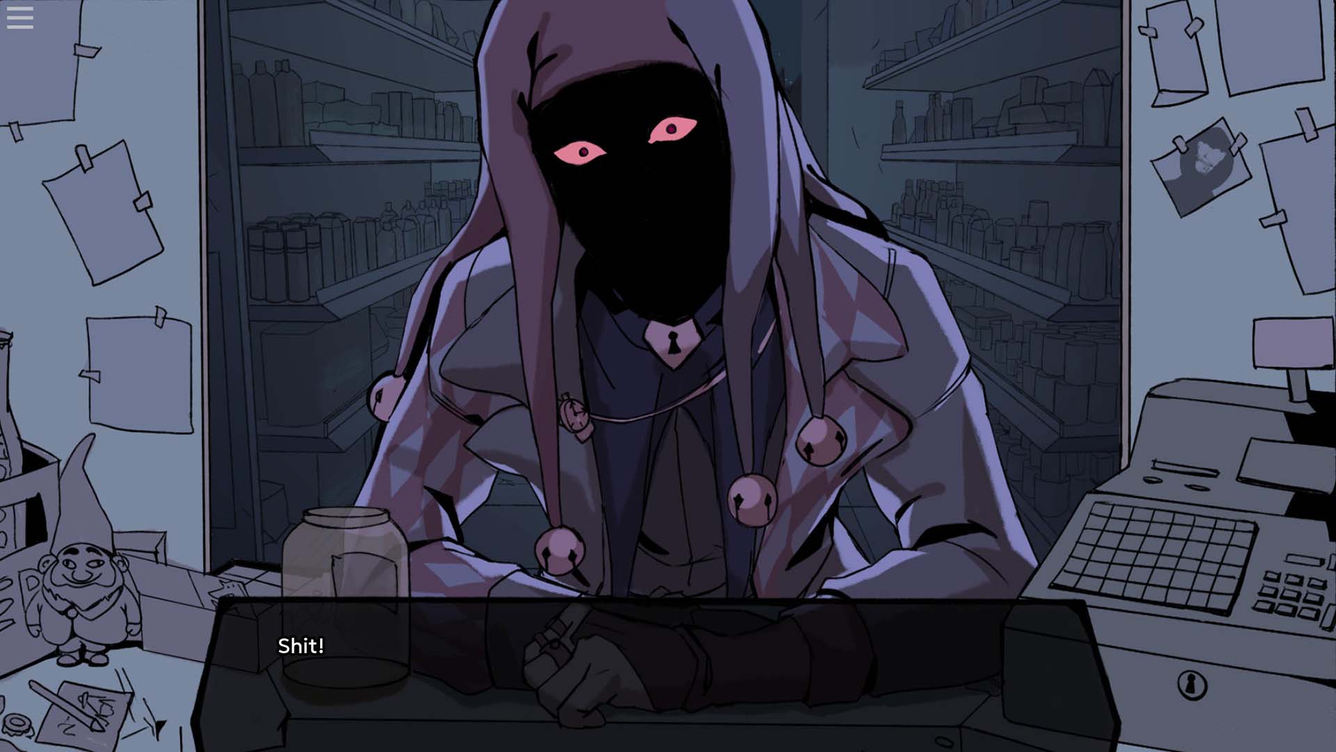 Customer encounter in Don't Eat the Cashier!
